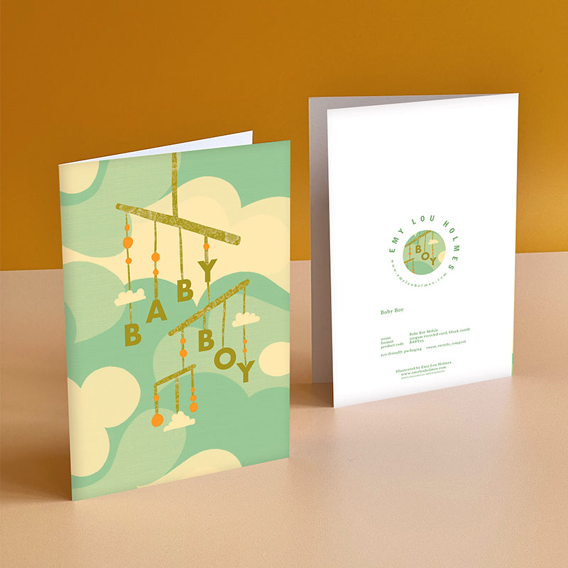 Baby Boy Card