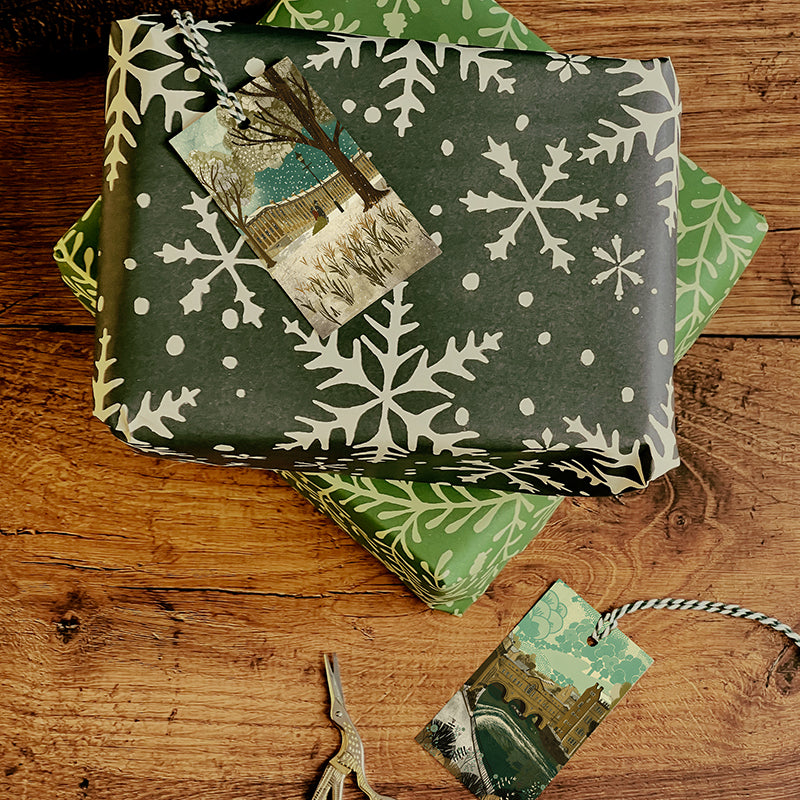 Bath Christmas Gift Tags | Pulteney Bridge | Royal Crescent