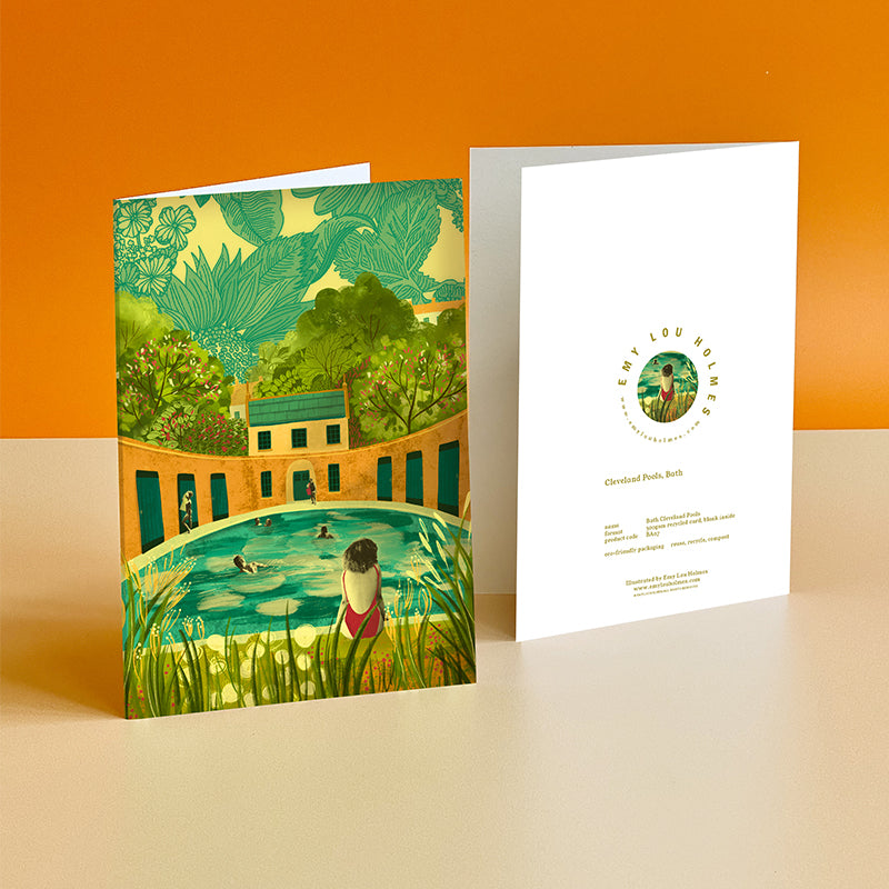 Bath Cleveland Pools Card
