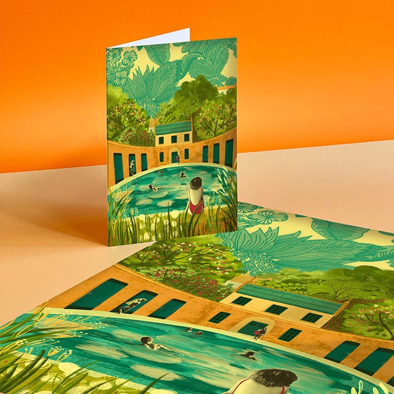 Bath Cleveland Pools Card
