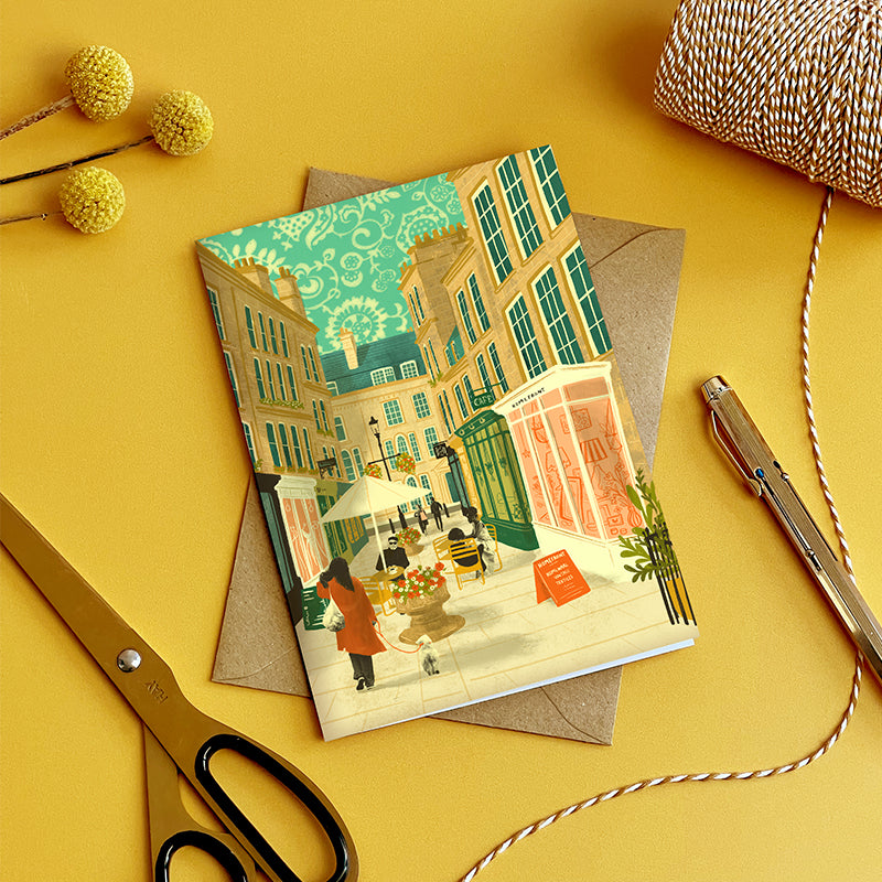 Bath Margaret's Buildings Card