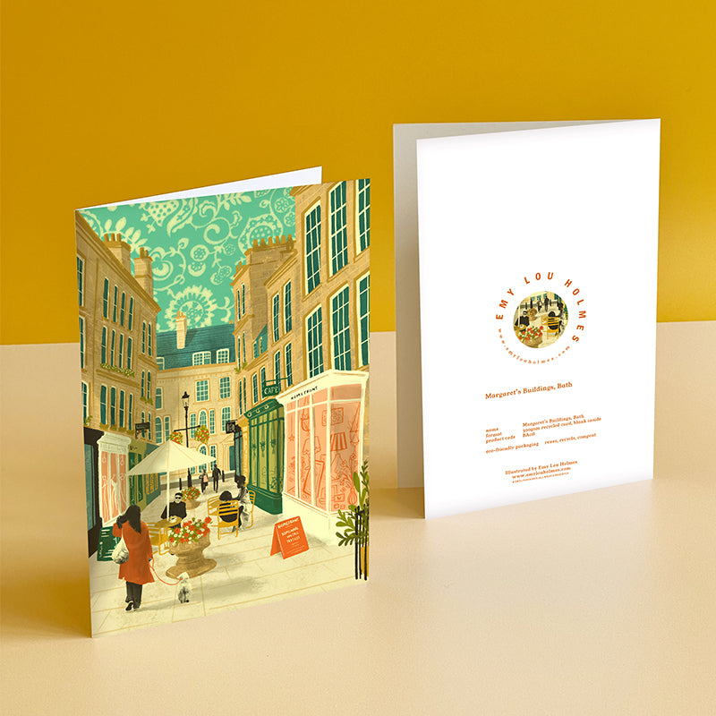 Bath Margaret's Buildings Card