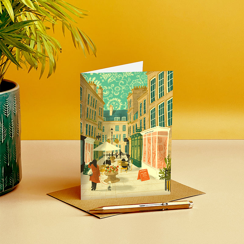 Bath Margaret's Buildings Card