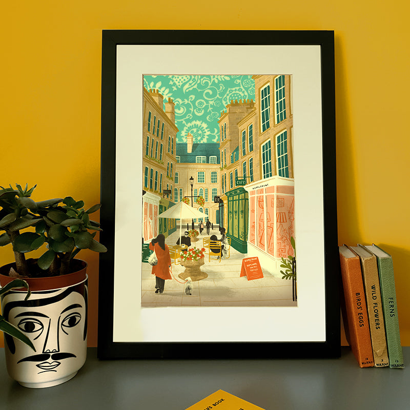 Bath Margaret's Buildings A4 Print