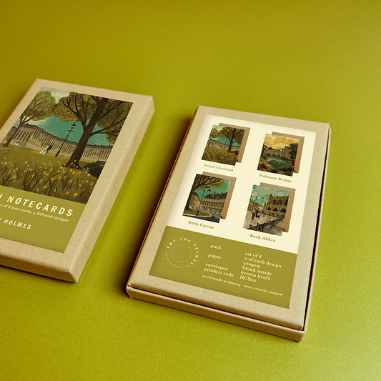 Bath Mini Notecard Set