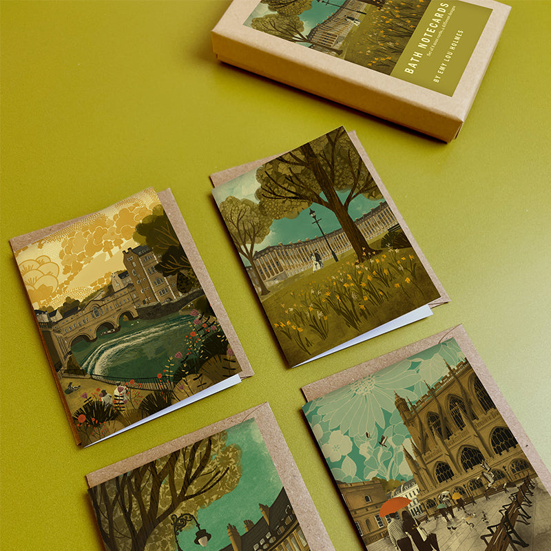 Bath Mini Notecard Set
