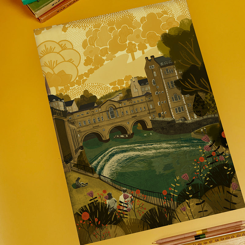 Bath Pulteney Bridge A4 | A3 Print