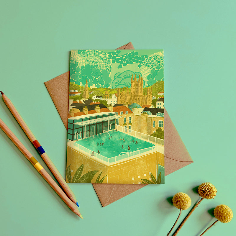 Bath Rooftop Spa Card