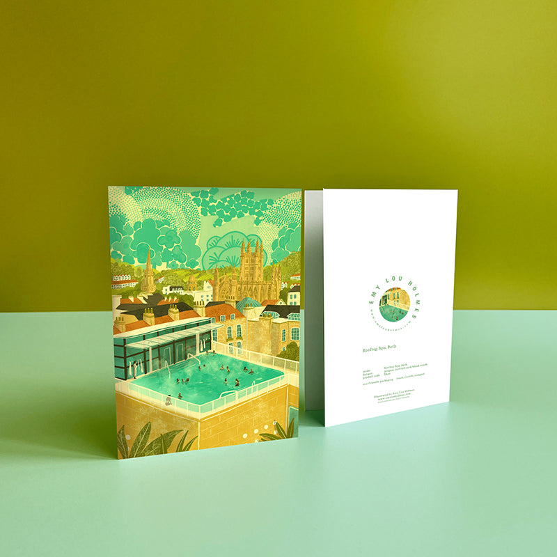 Bath Rooftop Spa Card