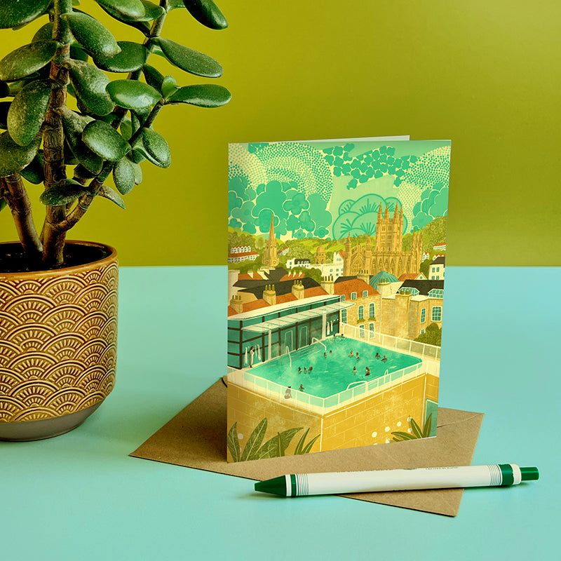 Bath Rooftop Spa Card