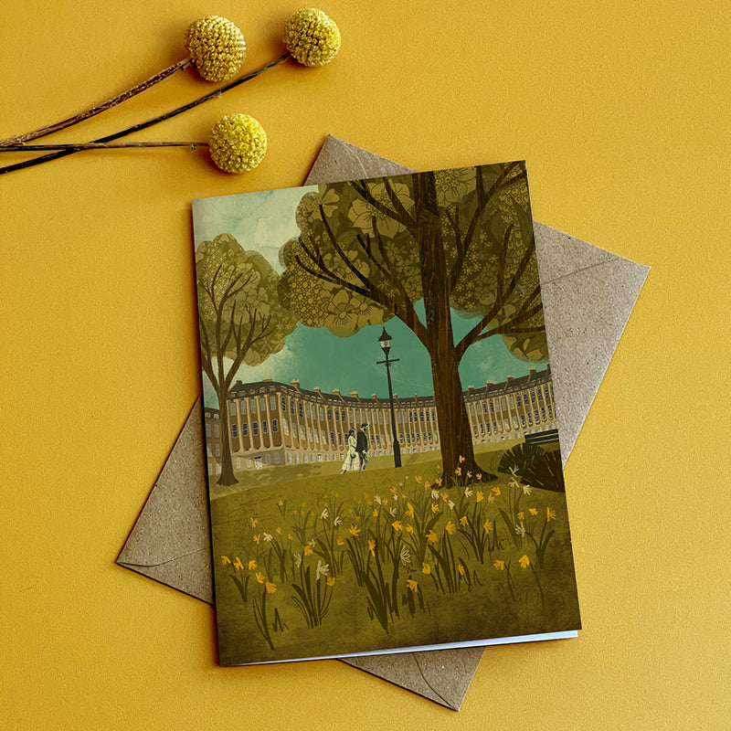 Bath Royal Crescent Card