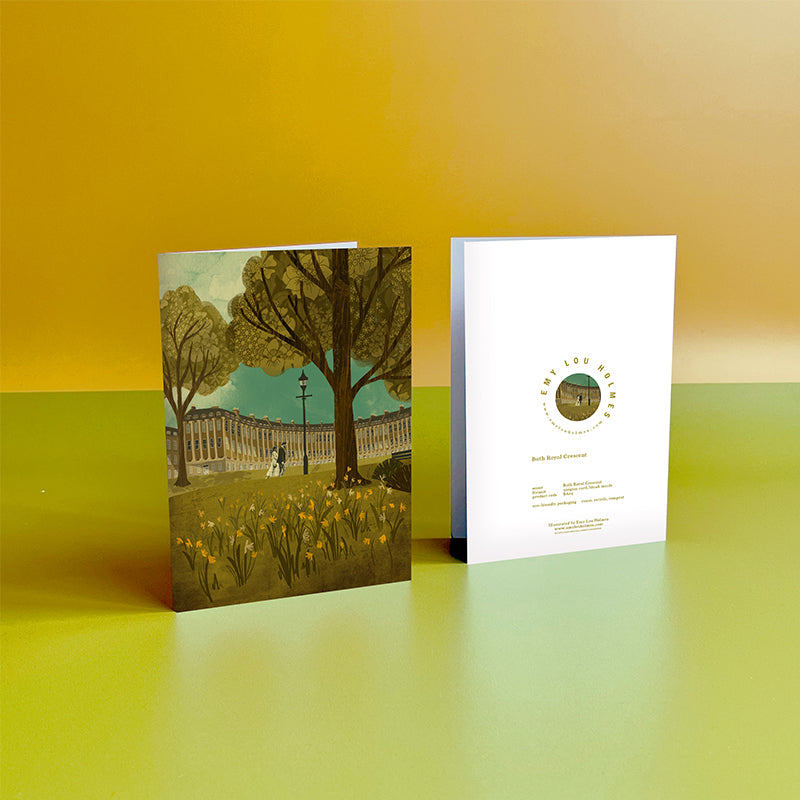 Bath Royal Crescent Card