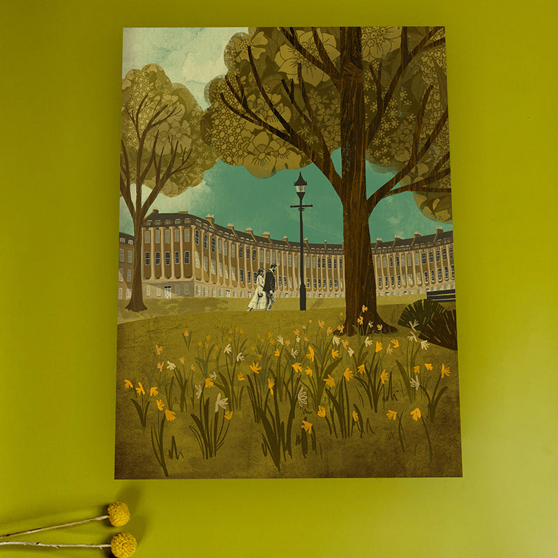 Bath Royal Crescent A4 | A3 Print