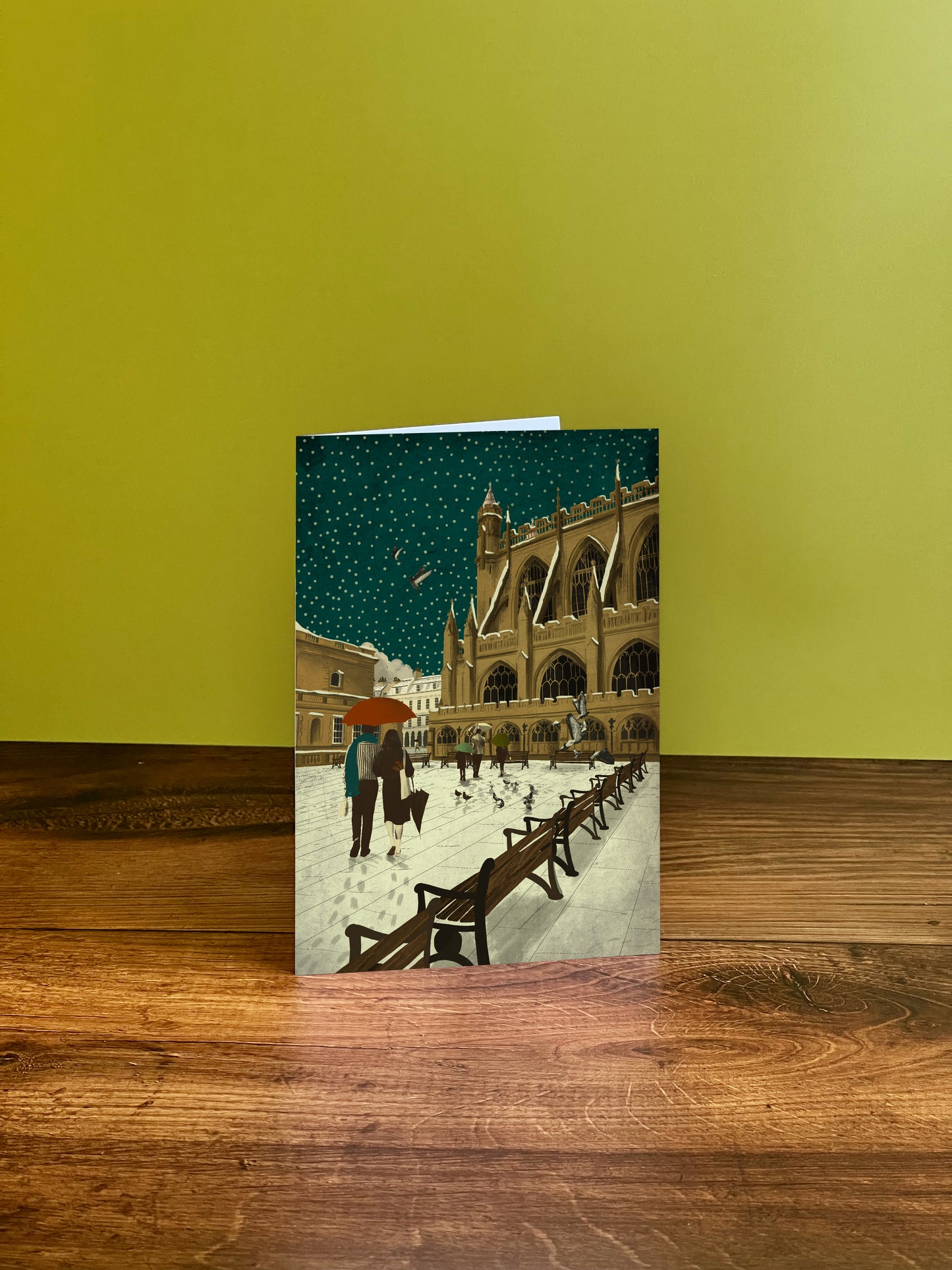 Bath Abbey Christmas Card