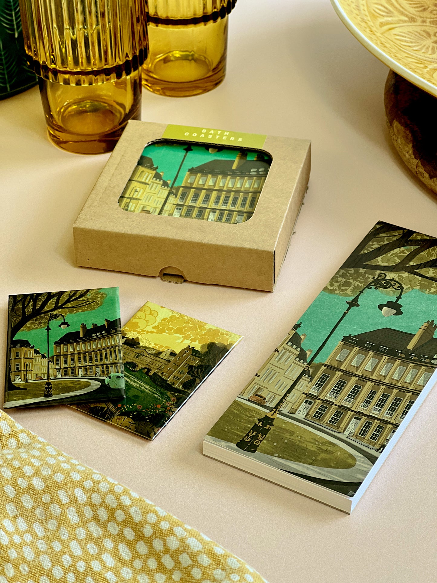 Bath Coaster Set