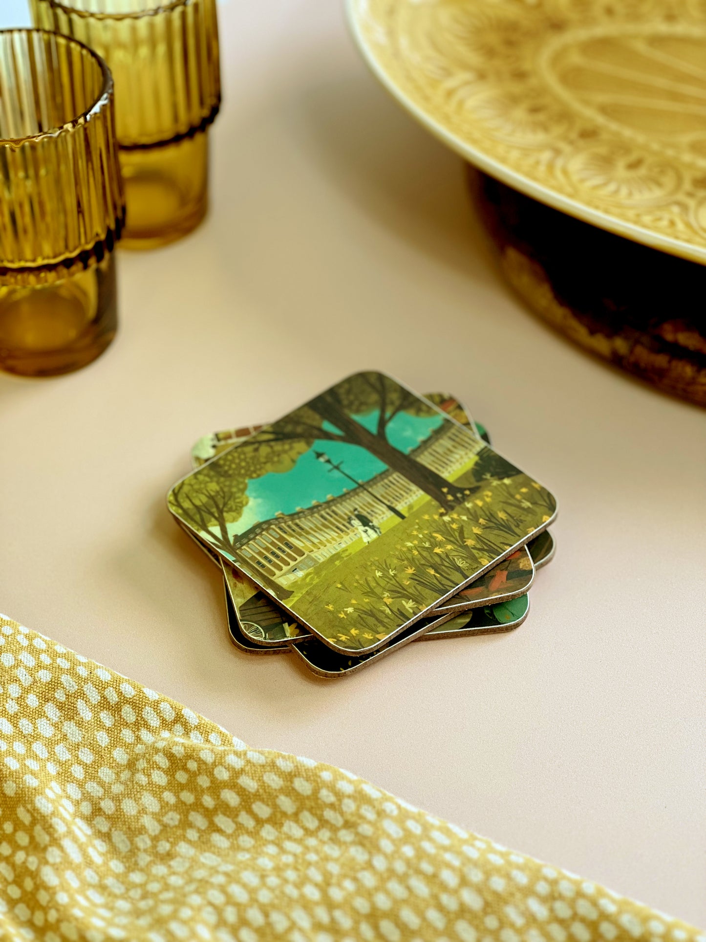 Bath Coaster Set