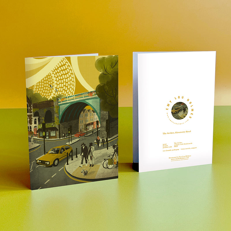 Bristol Arches, Gloucester Road Card