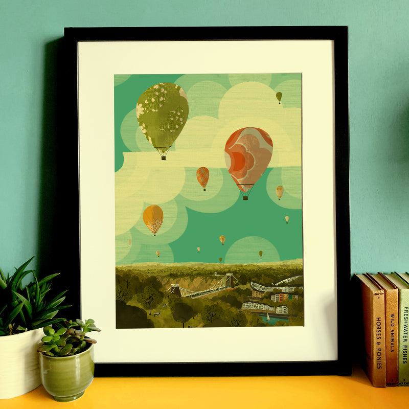Bristol Balloon Fiesta A3 Print