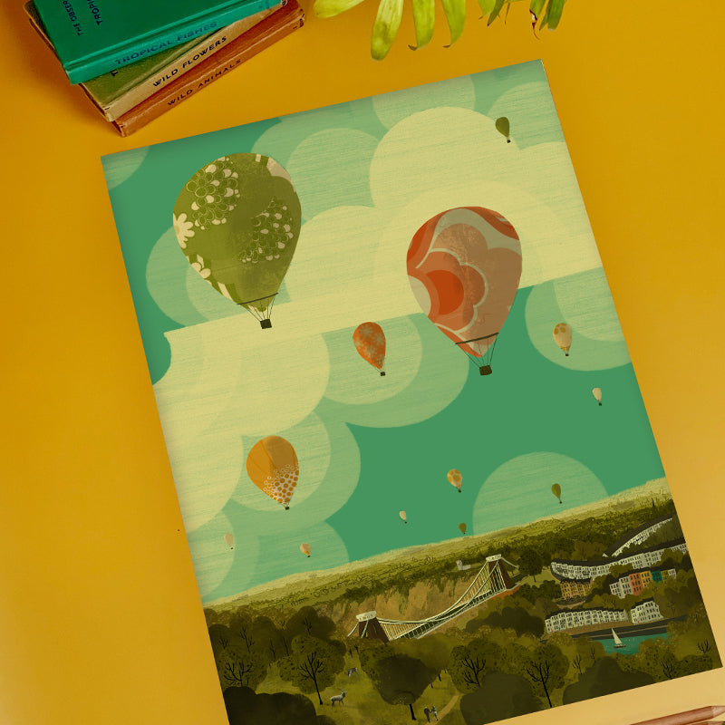 Bristol Balloon Fiesta A3 Print