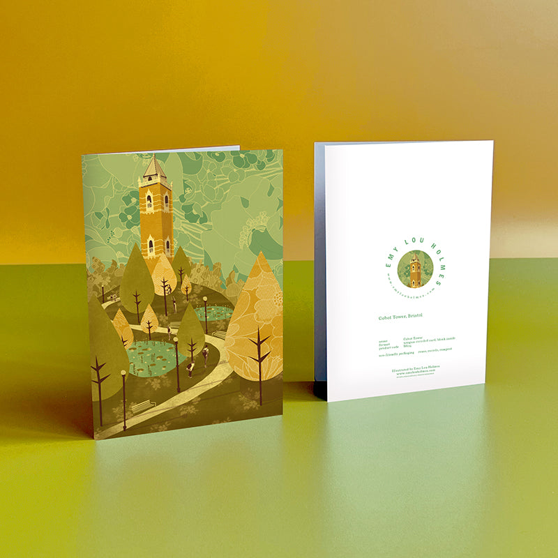 Bristol Cabot Tower Card
