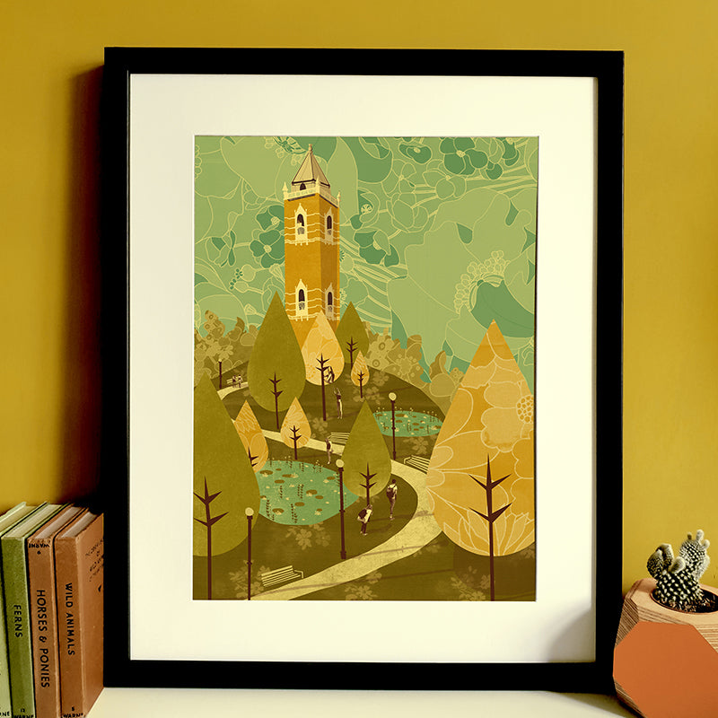 Bristol Cabot Tower A3 Print