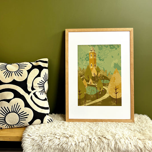 Bristol Cabot Tower A3 Print