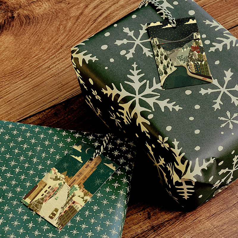 Bristol Christmas Gift Tags | Park Street | Clifton Suspension Bridge