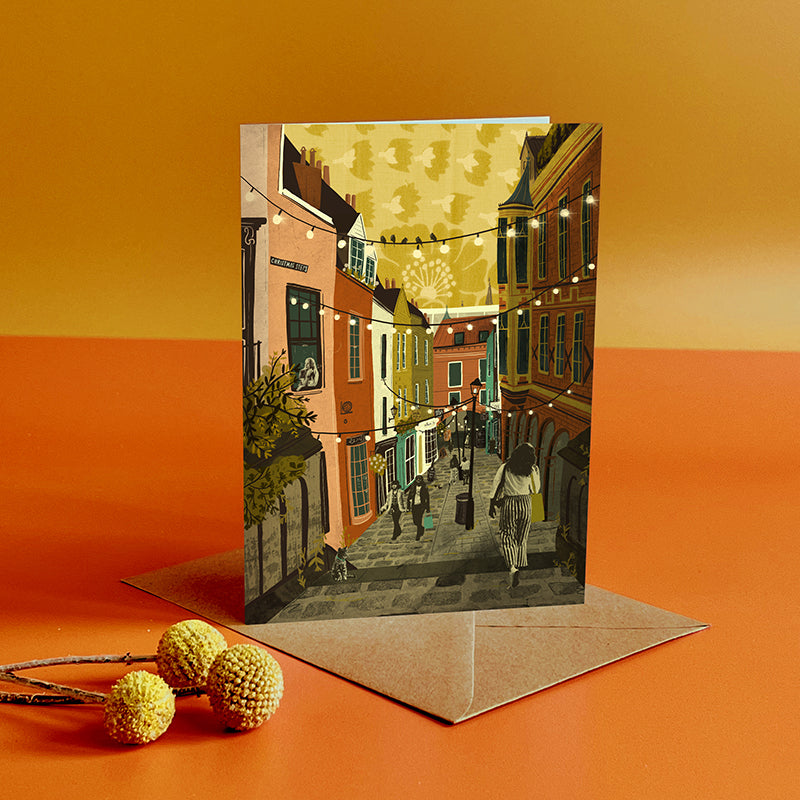 Bristol Christmas Steps Card
