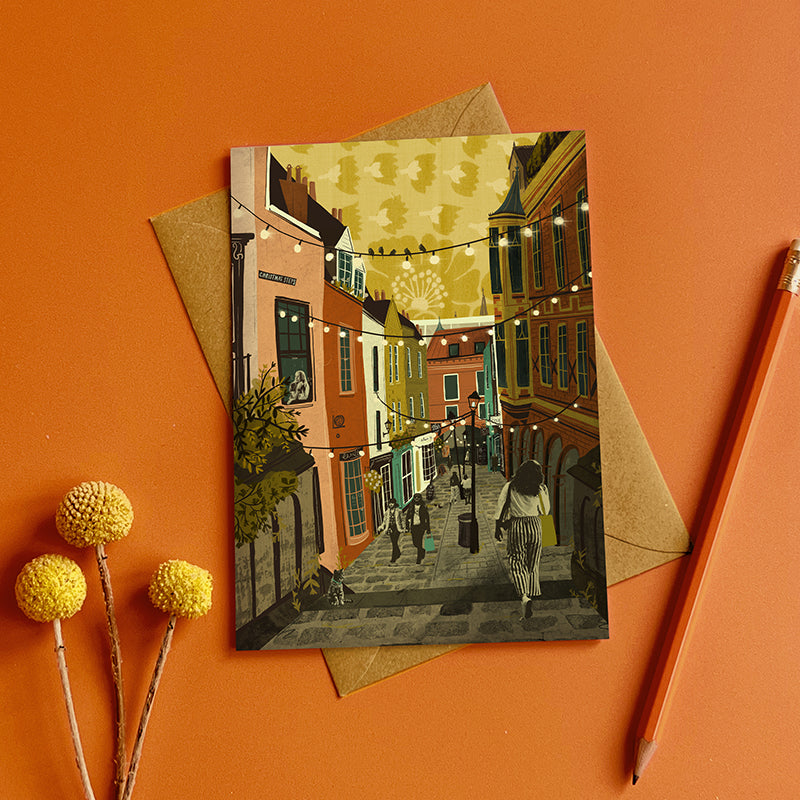 Bristol Christmas Steps Card