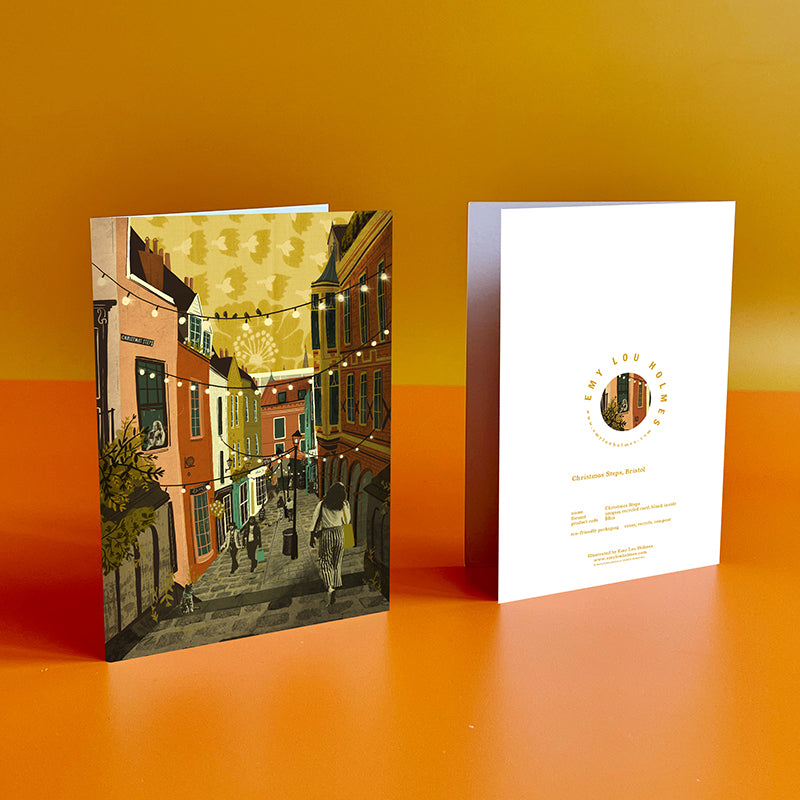 Bristol Christmas Steps Card