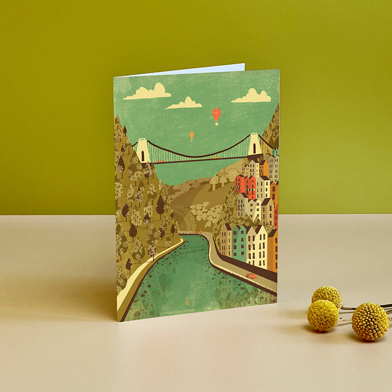 Bristol Clifton Suspension Bridge Card