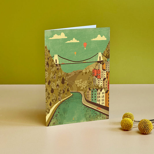Bristol Clifton Suspension Bridge Card