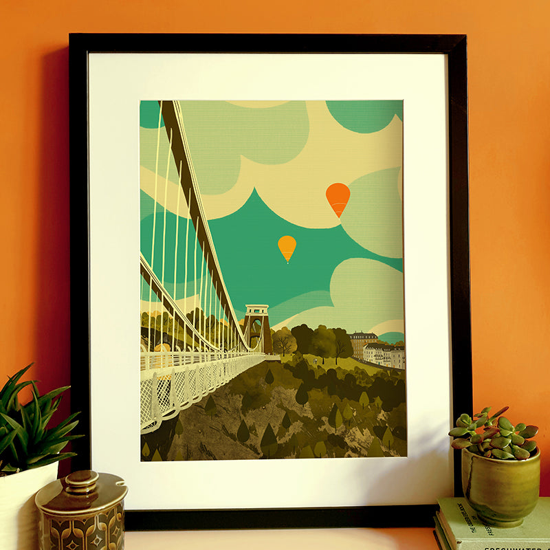 Bristol Clifton Suspension Bridge Somerset A3 | A2 Print