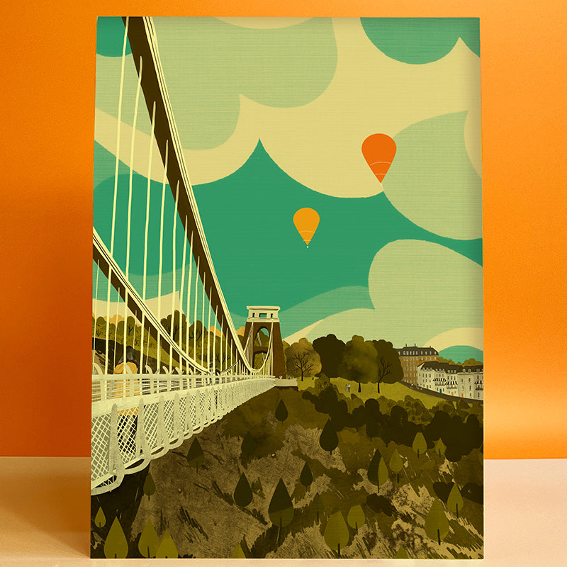 Bristol Clifton Suspension Bridge Somerset A3 | A2 Print