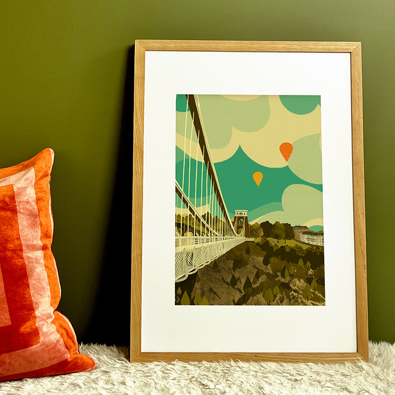 Bristol Clifton Suspension Bridge Somerset A3 | A2 Print
