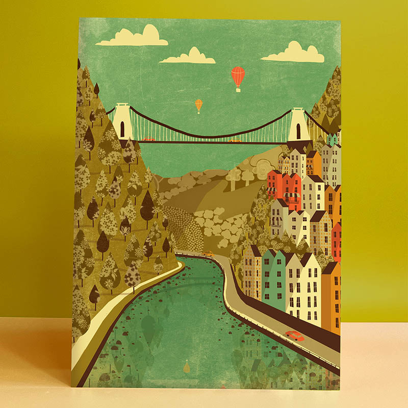 Bristol Clifton Suspension Bridge A4 | A3 | A2 Print