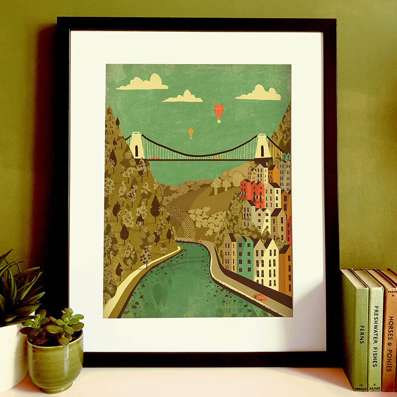 Bristol Clifton Suspension Bridge A4 | A3 | A2 Print