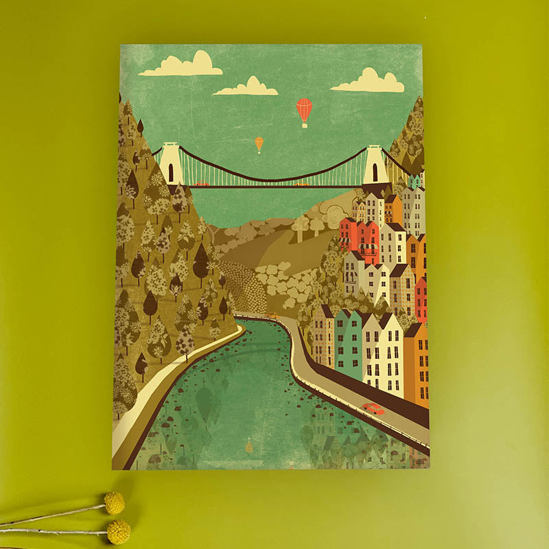 Bristol Clifton Suspension Bridge A4 | A3 | A2 Print