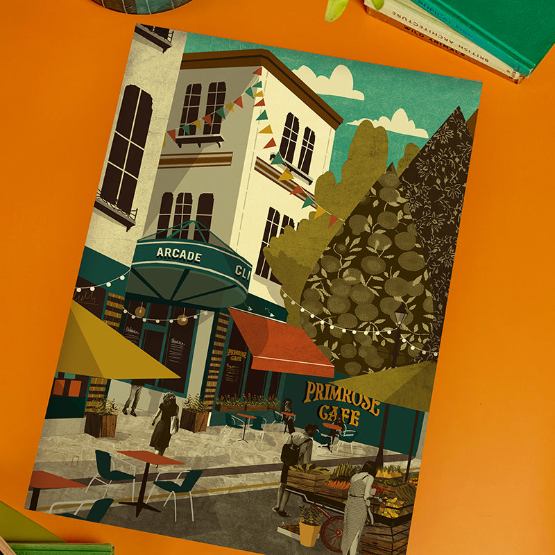 Bristol Clifton Village A3 | A2 Print