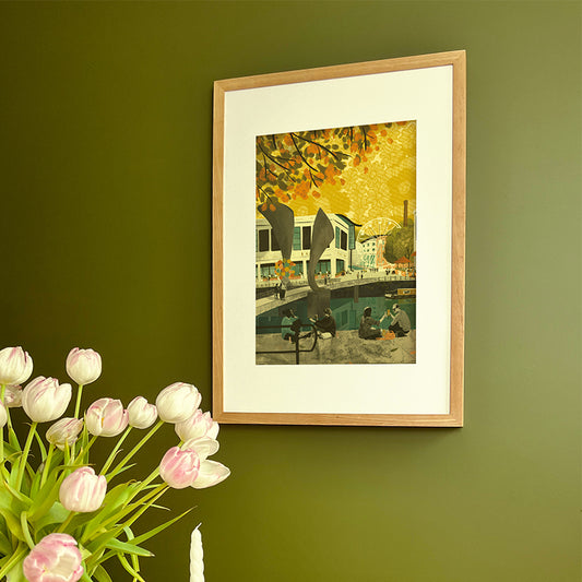 Bristol Harbour Pero's Bridge A3 Print
