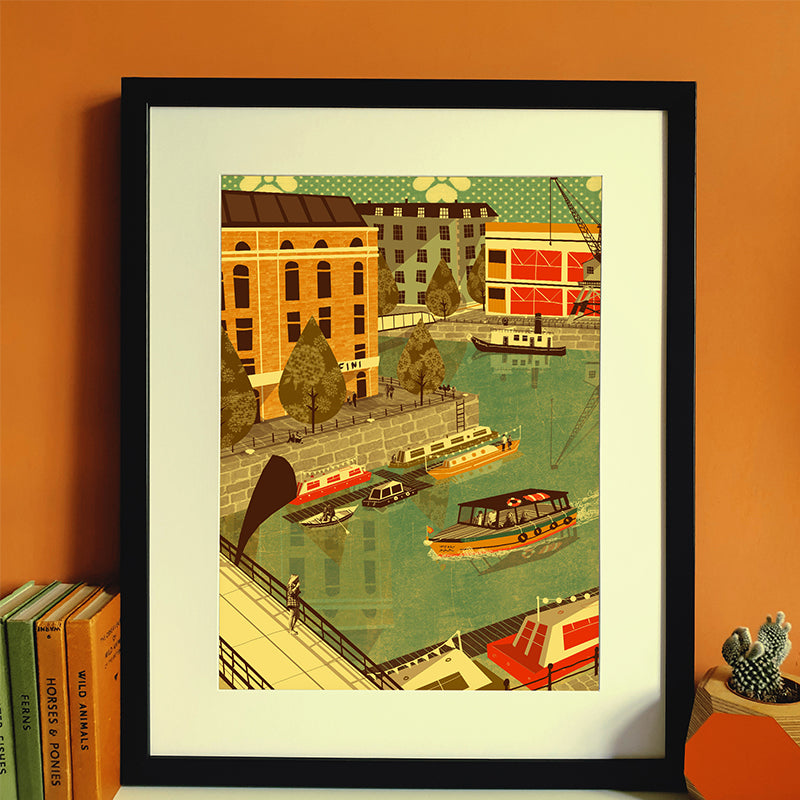 Bristol Harbour A3 Print
