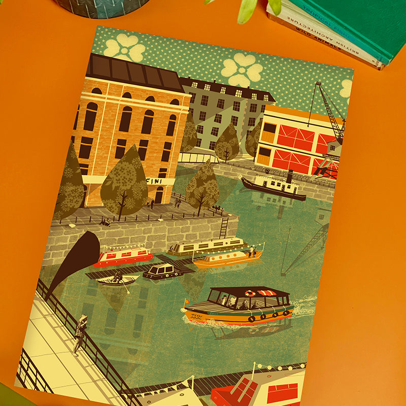 Bristol Harbour A3 Print