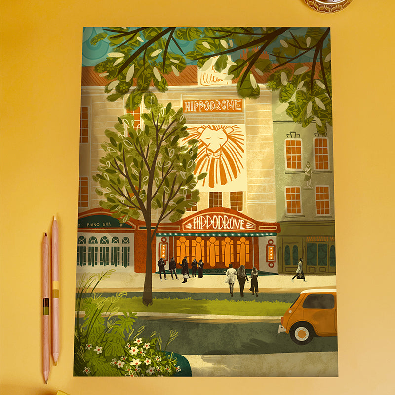 Bristol Hippodrome A3 Print