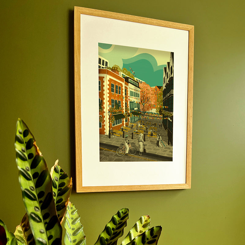 Bristol King Street, Old Duke A3 Print