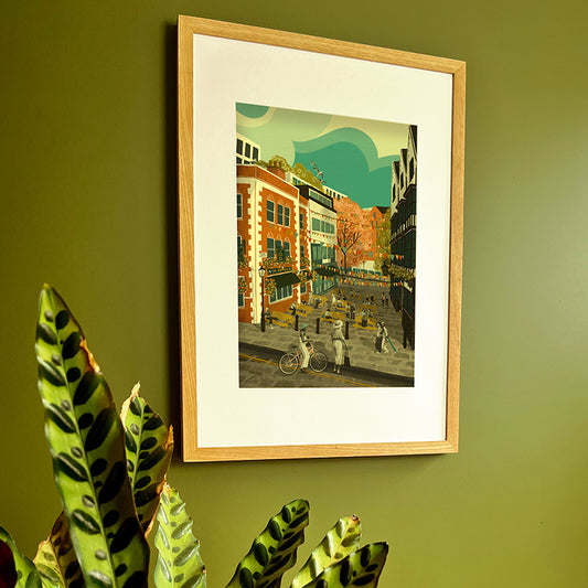 Bristol King Street, Old Duke A3 Print