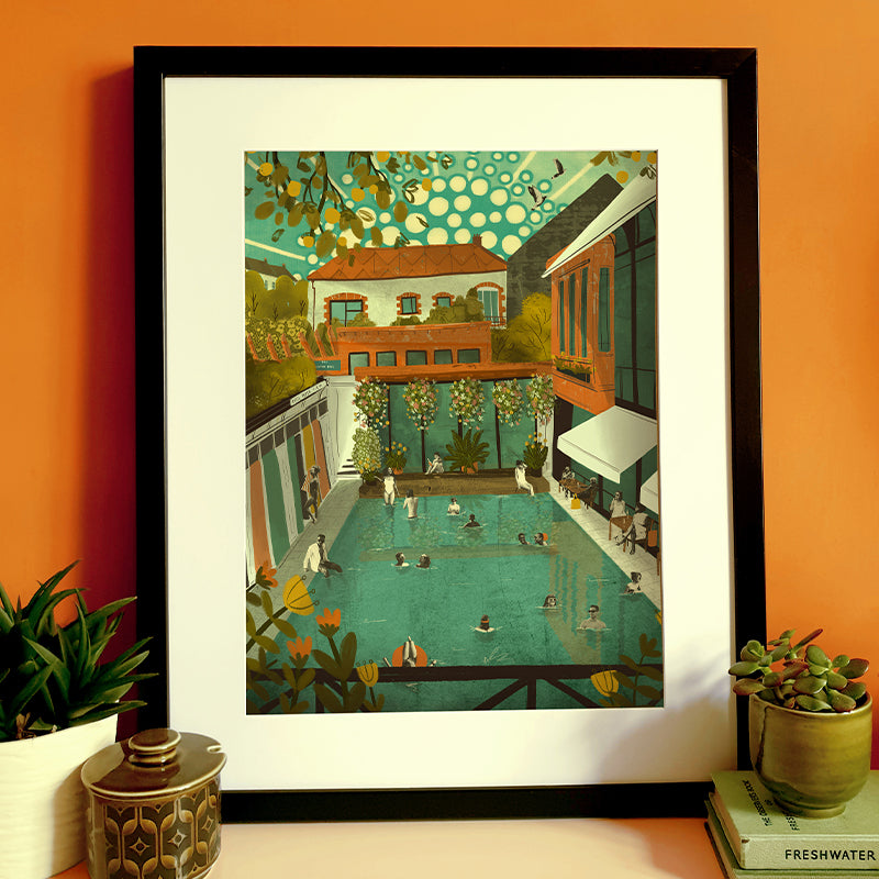 Bristol Lido A3 Print
