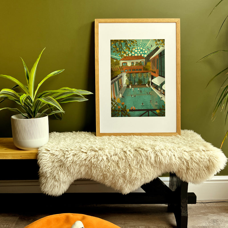 Bristol Lido A3 Print