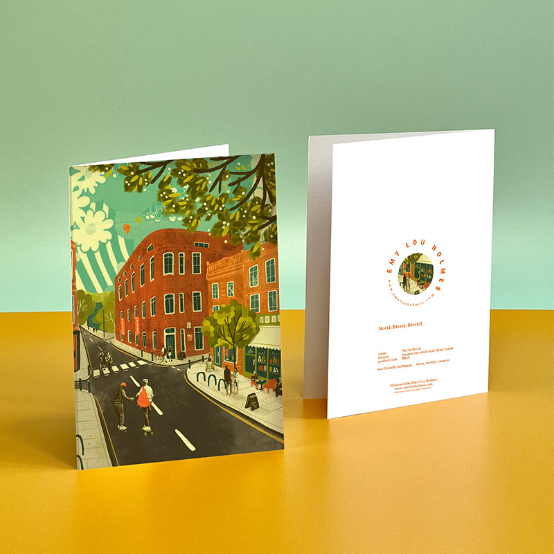 Bristol North Street Card