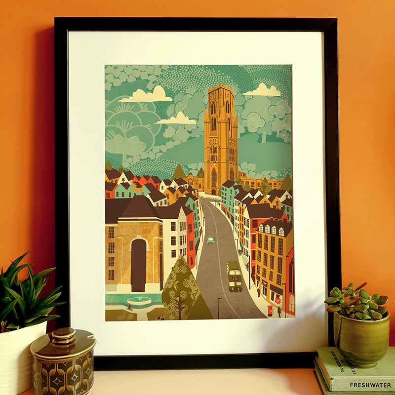 Bristol Park Street A4 | A3 | A2 Print