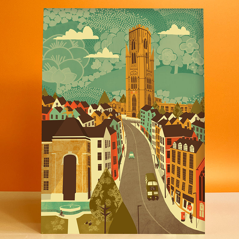 Bristol Park Street A4 | A3 | A2 Print